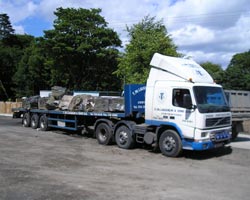 Unit Truck with 45' Flatbed Trailer Unit Truck with 45' Flatbed Trailer