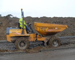 6 Tonne Swivel Dumpers